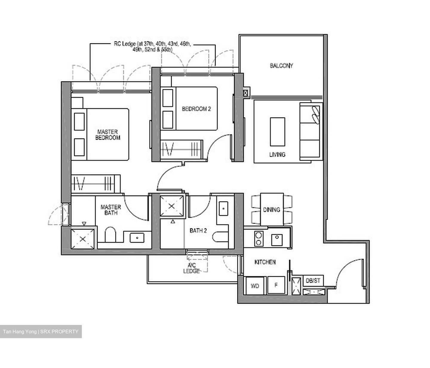 Avenue South Residence (D3), Apartment #511080541